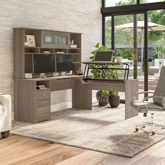 Bureau d'ordinateur Cabot 72W avec tiroirs, par Bush Furniture