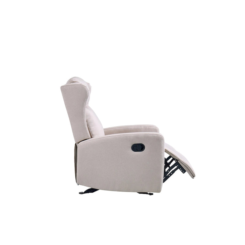 Fauteuil inclinable à bascule pour salon, fauteuil inclinable moderne réglable, canapé inclinable avec soutien lombaire