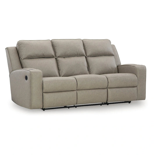 Canapé inclinable Pebble de Signature Design by Ashley Lavenhorne avec table rabattable - 87 cm (L) x 42 cm (P) x 43 cm (H)