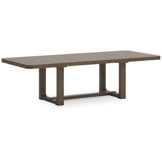 Table de salle à manger extensible Signature Design by Ashley Cabalynn Brown - 46 po L x 108 po P x 30 po H