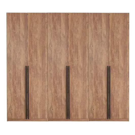 Armoire-penderie modulaire moderne autoportante Manhattan Comfort Lee, composée de 3 pièces