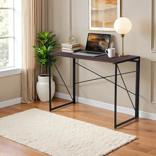 Bureau d'étude pliable HomyLin 39, simple et facile à monter.