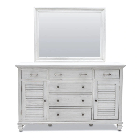 Commode Surfside à 6 tiroirs et 2 portes