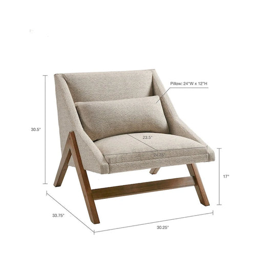 Fauteuil d'appoint moderne, pour salon, chambre ou studio, fauteuil de lecture confortable