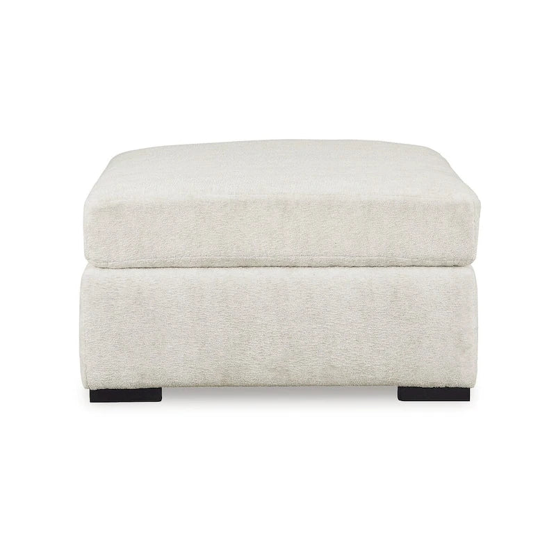 Pouf d'appoint surdimensionné ivoire Signature Design by Ashley Chessington