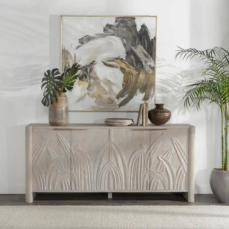 Buffet Classic Home Ledro 82 en bois massif