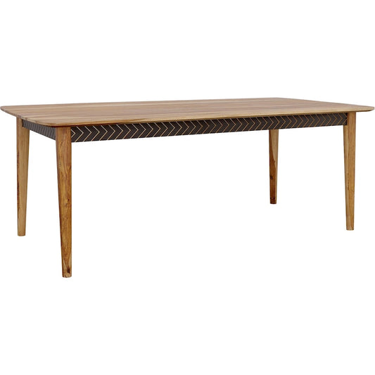 Ensemble de salle à manger au design de ferme moderne