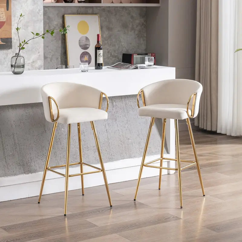 Ensemble de 2 tabourets de bar