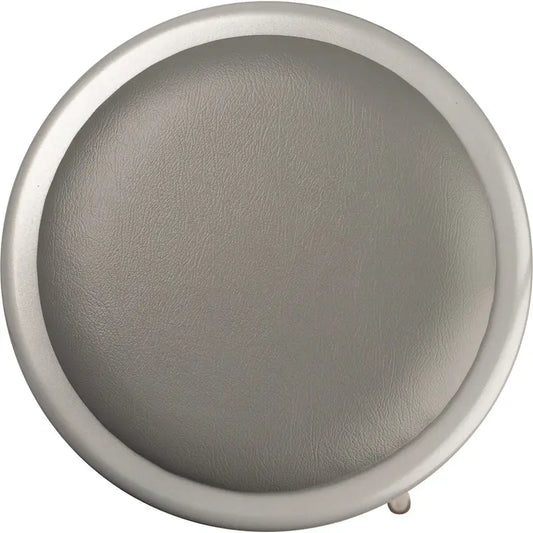 Tabouret en acier rembourré de vinyle robuste NPS 24, gris