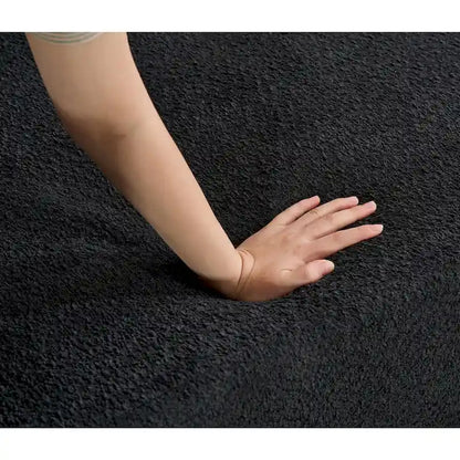 Canapé d'angle modulaire surdimensionné en boucle en forme de L, 3 pièces, combinaison libre