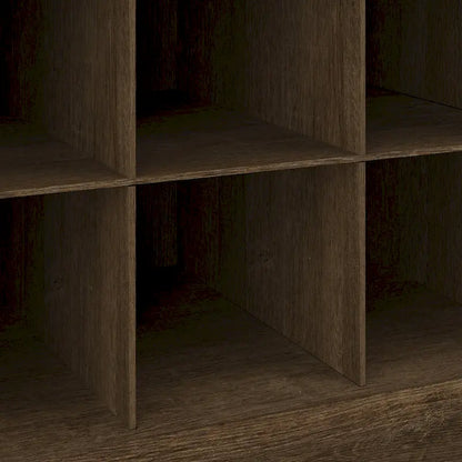 Banc à chaussures Woodland 24W avec étagères, par Bush Furniture