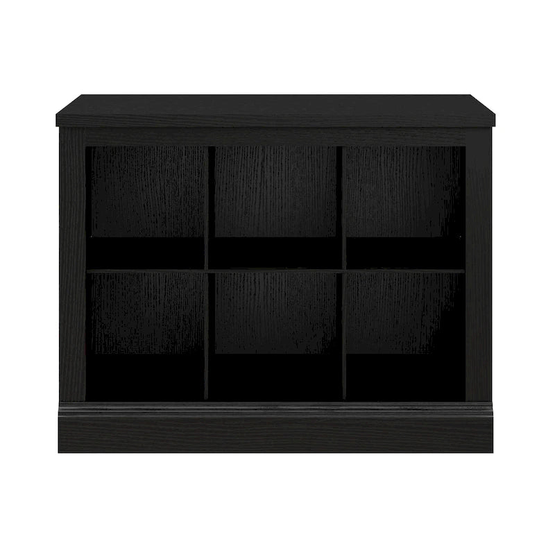 Banc à chaussures Woodland 24W avec étagères, par Bush Furniture