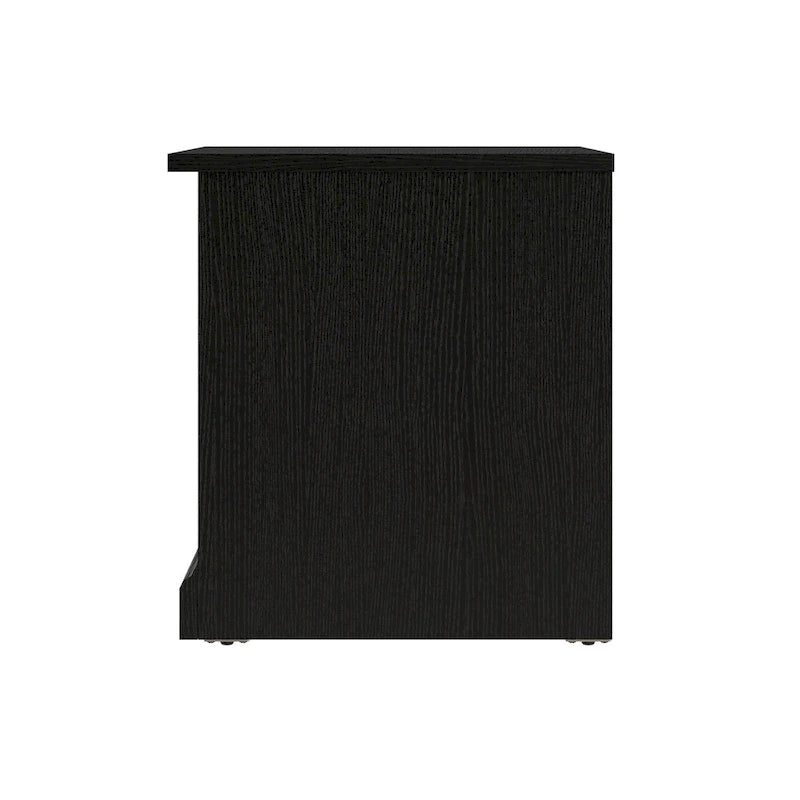 Banc à chaussures Woodland 24W avec étagères, par Bush Furniture