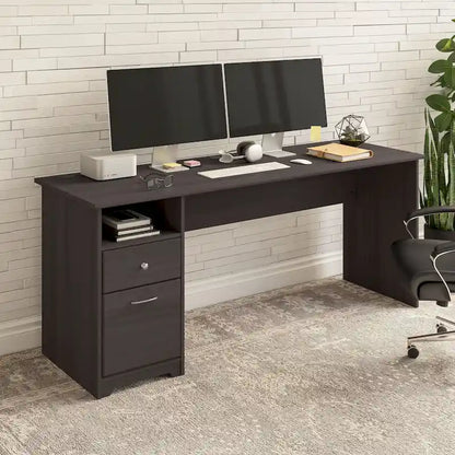 Bureau d'ordinateur Cabot 72W avec tiroirs, par Bush Furniture