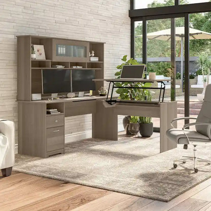 Bureau d'ordinateur Cabot 72W avec tiroirs, par Bush Furniture