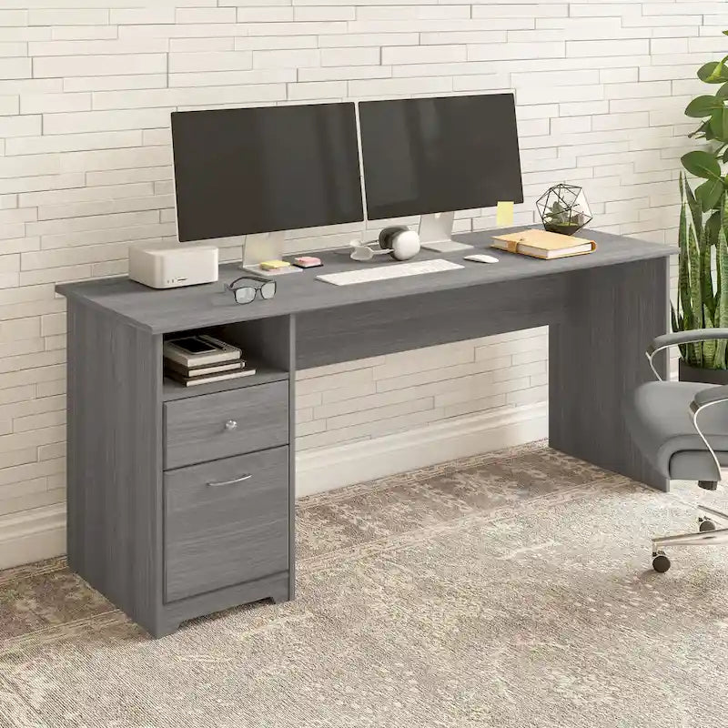 Bureau d'ordinateur Cabot 72W avec tiroirs, par Bush Furniture