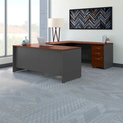 Series C 72W U Shaped Desk with Drawers by Bush Business Furniture
