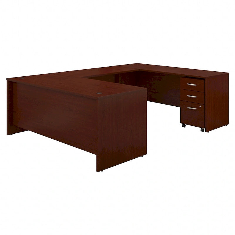 Bureau en U de 72 pouces de largeur, série C, avec tiroirs, par Bush Business Furniture