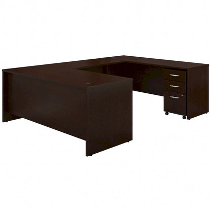 Bureau en U de 72 pouces de largeur, série C, avec tiroirs, par Bush Business Furniture
