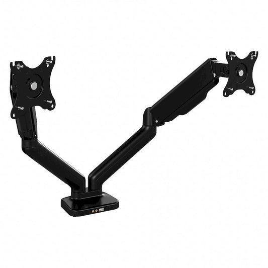 Bras de double écran réglable avec port USB par Bush Business Furniture