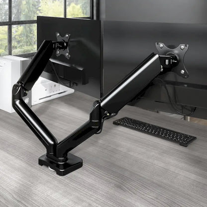 Bras de double écran réglable avec port USB par Bush Business Furniture