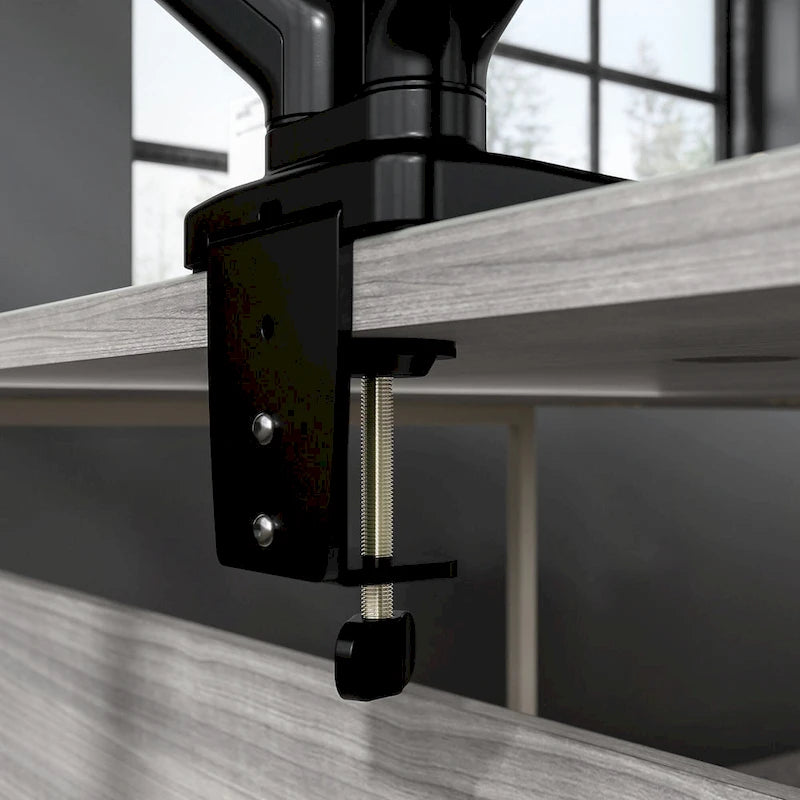 Bras de double écran réglable avec port USB par Bush Business Furniture