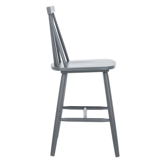 Tabouret de bar SAFAVIEH Beaufort 24 pouces, style ferme, piètement à fuseaux (lot de 2) - 46 cm (L) x 53 cm (P) x 99 cm (H)