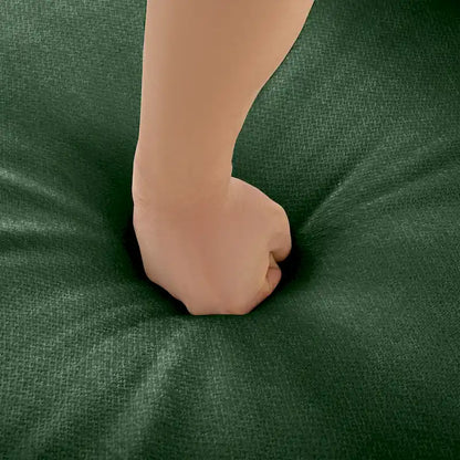 Canapé d'angle modulaire en forme de L, revêtu de chenille, avec assise de rangement, à monter soi-même.
