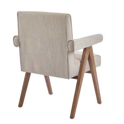 Chaises de salle à manger Christopher Knight Home Poppy en tissu avec accoudoirs (lot de 2)