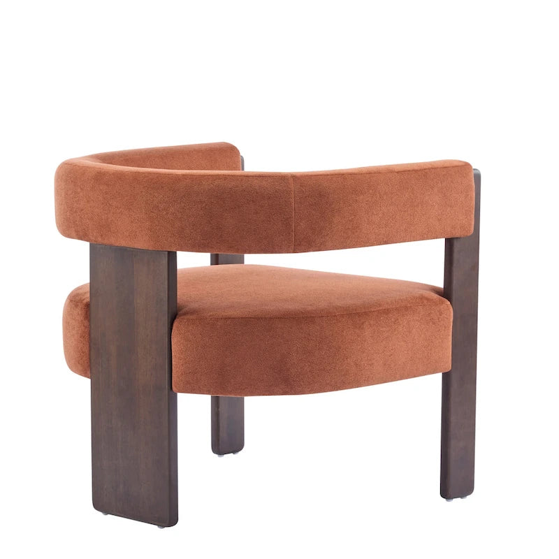 Fauteuil d'appoint moderne Emery en tissu bouclé recouvert de tissu Christopher Knight Home