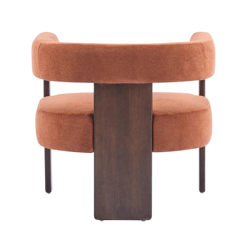 Fauteuil d'appoint moderne Emery en tissu bouclé recouvert de tissu Christopher Knight Home