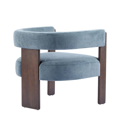 Fauteuil d'appoint moderne Emery en tissu bouclé recouvert de tissu Christopher Knight Home