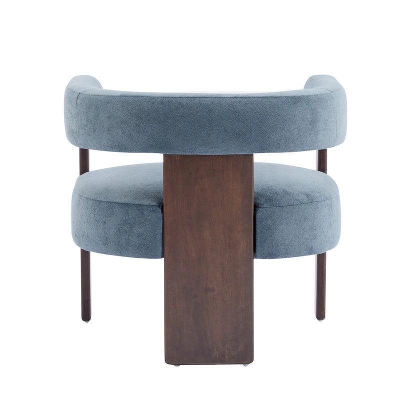 Fauteuil d'appoint moderne Emery en tissu bouclé recouvert de tissu Christopher Knight Home