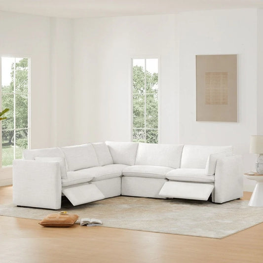 Canapé d'angle inclinable électrique Cypress 107W