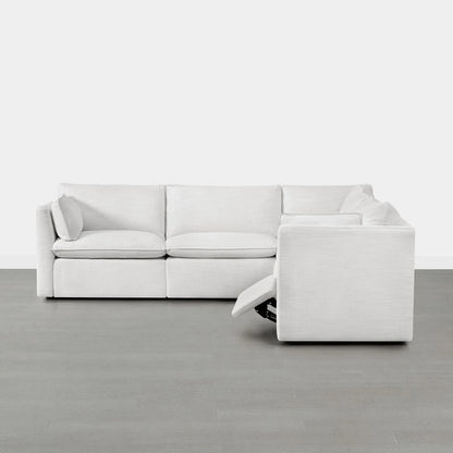 Canapé d'angle inclinable électrique Cypress 107W