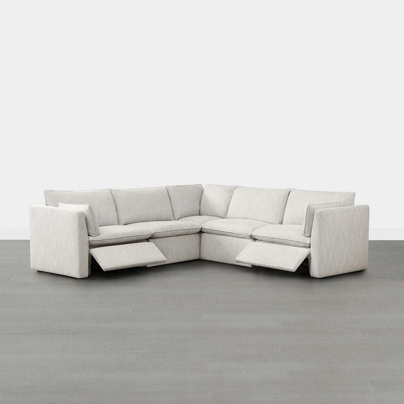 Canapé d'angle inclinable électrique Cypress 107W
