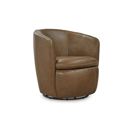 Fauteuil pivotant Signature Design by Ashley Kierreys - 80,6 cm (L) x 71,1 cm (P) x 80 cm (H)