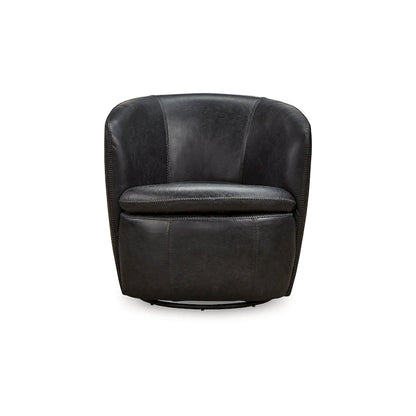 Fauteuil pivotant Signature Design by Ashley Kierreys - 80,6 cm (L) x 71,1 cm (P) x 80 cm (H)