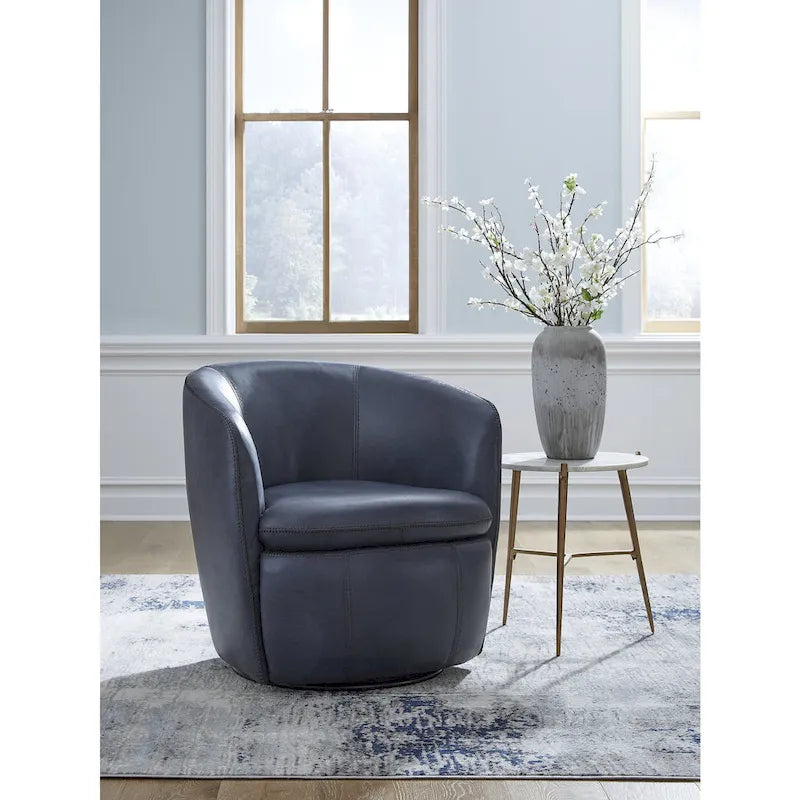 Fauteuil pivotant Signature Design by Ashley Kierreys - 80,6 cm (L) x 71,1 cm (P) x 80 cm (H)