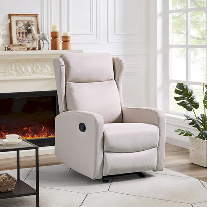 Fauteuil inclinable à bascule pour salon, fauteuil inclinable moderne réglable, canapé inclinable avec soutien lombaire