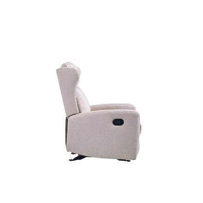 Fauteuil inclinable à bascule pour salon, fauteuil inclinable moderne réglable, canapé inclinable avec soutien lombaire