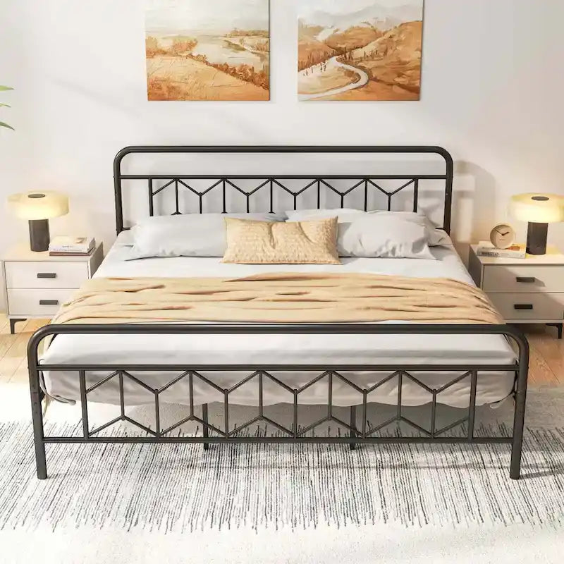 Sommier Costway pour lit simple/double/queen/king size avec