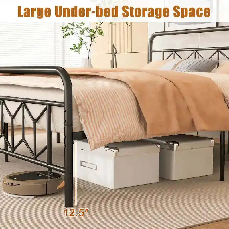 Sommier Costway pour lit simple/double/queen/king size avec