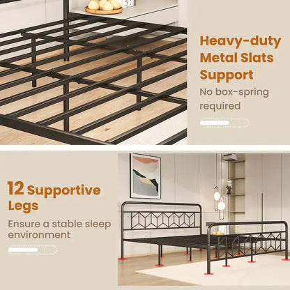 Sommier Costway pour lit simple/double/queen/king size avec
