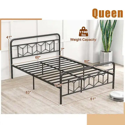 Sommier Costway pour lit simple/double/queen/king size avec