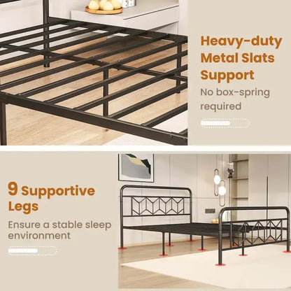 Sommier Costway pour lit simple/double/queen/king size avec