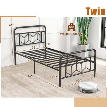 Sommier Costway pour lit simple/double/queen/king size avec