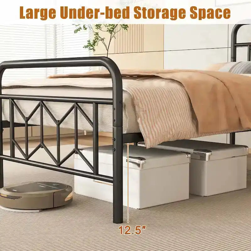 Sommier Costway pour lit simple/double/queen/king size avec
