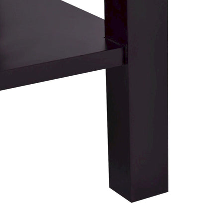 Table d'appoint Costway, table de chevet, meuble de rangement avec tiroir et étagère.