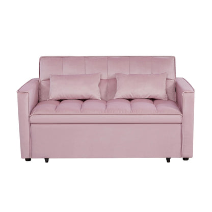 Canapé-lit futon convertible moderne, dossier réglable, supports pour accoudoirs